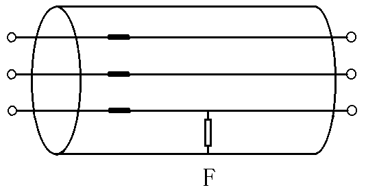 故障電纜示意圖 故障電纜示意圖