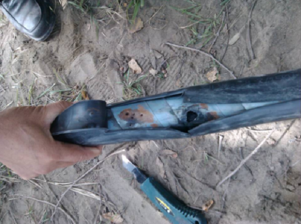 電纜外護(hù)套破損